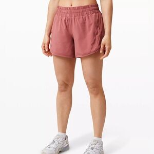 Lululemon Track That Mid-Rise Lined Short 5”